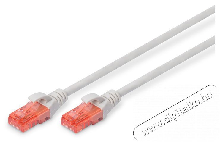 DIGITUS CAT6 U/UTP 3m sz&uuml;rke patch k&aacute;bel Iroda &eacute;s sz&aacute;m&iacute;t&aacute;stechnika - H&aacute;l&oacute;zat - H&aacute;l&oacute;zati kieg&eacute;sz&iacute;tő - 393510