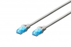 DIGITUS CAT5e U/UTP PVC 3m sz&uuml;rke patch k&aacute;bel Iroda &eacute;s sz&aacute;m&iacute;t&aacute;stechnika - H&aacute;l&oacute;zat - H&aacute;l&oacute;zati kieg&eacute;sz&iacute;tő - 393575