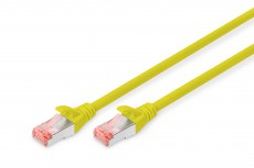 DIGITUS CAT6 S-FTP LSZH 1m s&aacute;rga patch k&aacute;bel Iroda &eacute;s sz&aacute;m&iacute;t&aacute;stechnika - H&aacute;l&oacute;zat - H&aacute;l&oacute;zati kieg&eacute;sz&iacute;tő - 393328