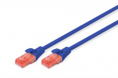 DIGITUS CAT6 U/UTP LSZH 3m k&eacute;k patch k&aacute;bel Iroda &eacute;s sz&aacute;m&iacute;t&aacute;stechnika - H&aacute;l&oacute;zat - H&aacute;l&oacute;zati kieg&eacute;sz&iacute;tő - 393578