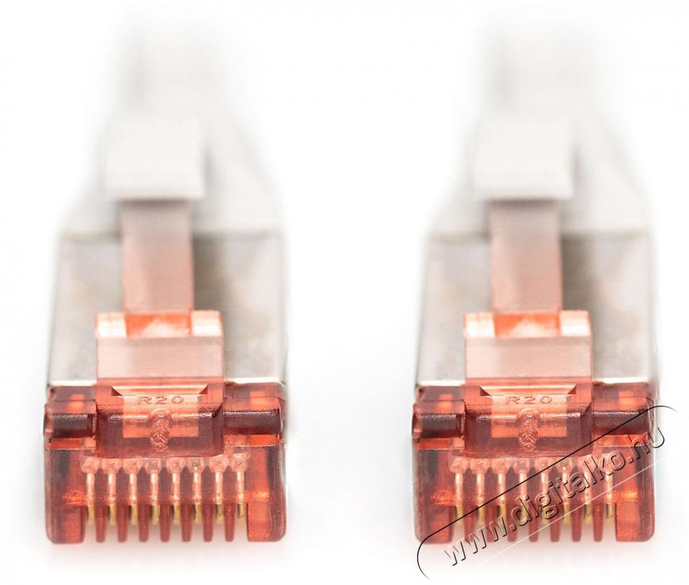 DIGITUS CAT6 S-FTP LSZH 20m sz&uuml;rke patch k&aacute;bel Iroda &eacute;s sz&aacute;m&iacute;t&aacute;stechnika - H&aacute;l&oacute;zat - H&aacute;l&oacute;zati kieg&eacute;sz&iacute;tő - 393263