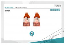 DIGITUS CAT6 S-FTP LSZH 2m piros patch k&aacute;bel Iroda &eacute;s sz&aacute;m&iacute;t&aacute;stechnika - H&aacute;l&oacute;zat - H&aacute;l&oacute;zati kieg&eacute;sz&iacute;tő - 393260