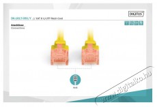 DIGITUS CAT6 U/UTP LSZH 5m s&aacute;rga patch k&aacute;bel Iroda &eacute;s sz&aacute;m&iacute;t&aacute;stechnika - H&aacute;l&oacute;zat - H&aacute;l&oacute;zati kieg&eacute;sz&iacute;tő - 393521