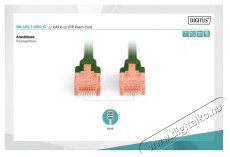 DIGITUS CAT6 U/UTP LSZH 5m z&ouml;ld patch k&aacute;bel Iroda &eacute;s sz&aacute;m&iacute;t&aacute;stechnika - H&aacute;l&oacute;zat - H&aacute;l&oacute;zati kieg&eacute;sz&iacute;tő - 393543