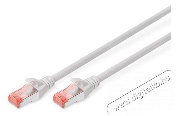 DIGITUS CAT6 S-FTP LSZH 3m sz&uuml;rke patch k&aacute;bel Iroda &eacute;s sz&aacute;m&iacute;t&aacute;stechnika - H&aacute;l&oacute;zat - H&aacute;l&oacute;zati kieg&eacute;sz&iacute;tő - 393359