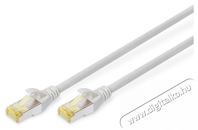 DIGITUS CAT6A S-FTP LSZH 7m sz&uuml;rke patch k&aacute;bel Iroda &eacute;s sz&aacute;m&iacute;t&aacute;stechnika - H&aacute;l&oacute;zat - H&aacute;l&oacute;zati kieg&eacute;sz&iacute;tő - 393355