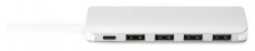 DIGITUS USB Type-C 4 portos USB 3.0 hub + PD Iroda &eacute;s sz&aacute;m&iacute;t&aacute;stechnika - Notebook kieg&eacute;sz&iacute;tő - USB hub / eloszt&oacute; - 415645