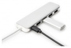 DIGITUS USB Type-C 4 portos USB 3.0 hub + PD Iroda &eacute;s sz&aacute;m&iacute;t&aacute;stechnika - Notebook kieg&eacute;sz&iacute;tő - USB hub / eloszt&oacute; - 415645