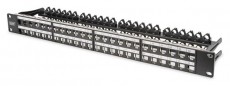 DIGITUS 48port 19 1U fekete modul&aacute;ris &uuml;res patch panel - Iroda &eacute;s sz&aacute;m&iacute;t&aacute;stechnika - Egy&eacute;b sz&aacute;m&iacute;t&aacute;stechnikai term&eacute;k - 446906