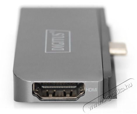 DIGITUS DA-70893 USB-C 4 portos univerz&aacute;lis mobil dokkol&oacute; Iroda &eacute;s sz&aacute;m&iacute;t&aacute;stechnika - Egy&eacute;b sz&aacute;m&iacute;t&aacute;stechnikai term&eacute;k - 456893
