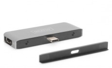 DIGITUS DA-70893 USB-C 4 portos univerz&aacute;lis mobil dokkol&oacute; Iroda &eacute;s sz&aacute;m&iacute;t&aacute;stechnika - Egy&eacute;b sz&aacute;m&iacute;t&aacute;stechnikai term&eacute;k - 456893