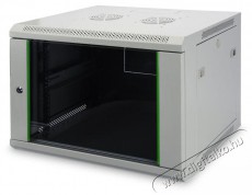 DIGITUS 19 460x540x400 9U lapraszerelt &uuml;vegajt&oacute;s sz&uuml;rke fali rack szekr&eacute;ny Iroda &eacute;s sz&aacute;m&iacute;t&aacute;stechnika - H&aacute;l&oacute;zat - H&aacute;l&oacute;zati kieg&eacute;sz&iacute;tő - 452813