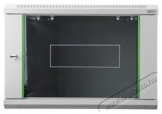 DIGITUS 19 460x540x400 9U lapraszerelt &uuml;vegajt&oacute;s sz&uuml;rke fali rack szekr&eacute;ny Iroda &eacute;s sz&aacute;m&iacute;t&aacute;stechnika - H&aacute;l&oacute;zat - H&aacute;l&oacute;zati kieg&eacute;sz&iacute;tő - 452813