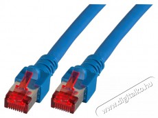 DIGITUS CAT6 S-FTP LSZH 0,5m k&eacute;k patch k&aacute;bel Iroda &eacute;s sz&aacute;m&iacute;t&aacute;stechnika - Sz&aacute;m&iacute;t&oacute;g&eacute;p tartoz&eacute;k - H&aacute;l&oacute;zati k&aacute;bel - 439919
