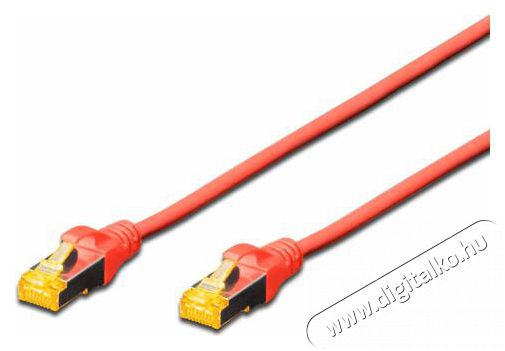 DIGITUS CAT6A S-FTP LSZH 2m piros patch k&aacute;bel Iroda &eacute;s sz&aacute;m&iacute;t&aacute;stechnika - Sz&aacute;m&iacute;t&oacute;g&eacute;p tartoz&eacute;k - H&aacute;l&oacute;zati k&aacute;bel - 477822
