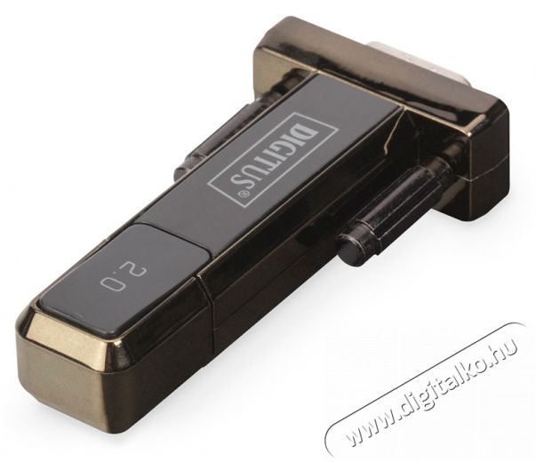 DIGITUS USB 2.0 Type A soros &aacute;talak&iacute;t&oacute; Tv kieg&eacute;sz&iacute;tők - K&aacute;bel / csatlakoz&oacute; - Csatlakoz&oacute; / eloszt&oacute; / &aacute;talak&iacute;t&oacute; - 393645