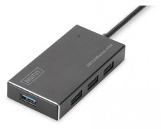 DIGITUS DA-70240-1 Superspeed 4 portos USB 3.0 office HUB Iroda &eacute;s sz&aacute;m&iacute;t&aacute;stechnika - Notebook kieg&eacute;sz&iacute;tő - USB hub / eloszt&oacute; - 514464