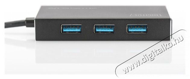 DIGITUS DA-70240-1 Superspeed 4 portos USB 3.0 office HUB Iroda &eacute;s sz&aacute;m&iacute;t&aacute;stechnika - Notebook kieg&eacute;sz&iacute;tő - USB hub / eloszt&oacute; - 514464