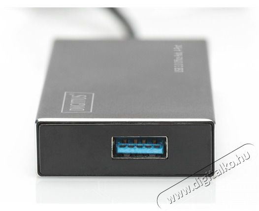 DIGITUS DA-70240-1 Superspeed 4 portos USB 3.0 office HUB Iroda &eacute;s sz&aacute;m&iacute;t&aacute;stechnika - Notebook kieg&eacute;sz&iacute;tő - USB hub / eloszt&oacute; - 514464
