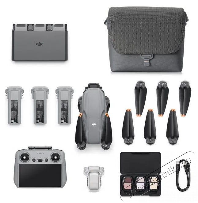DJI Air 3S Fly More Combo (DJI RC 2) F&eacute;nyk&eacute;pezőg&eacute;p / kamera - Dr&oacute;n - Dr&oacute;n - 505823
