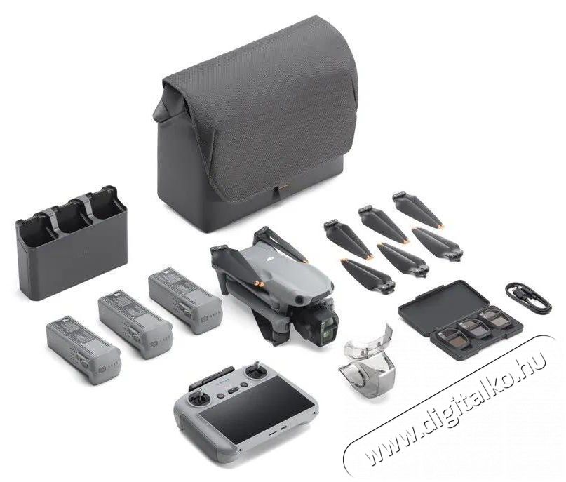 DJI Air 3S Fly More Combo (DJI RC 2) F&eacute;nyk&eacute;pezőg&eacute;p / kamera - Dr&oacute;n - Dr&oacute;n - 505823