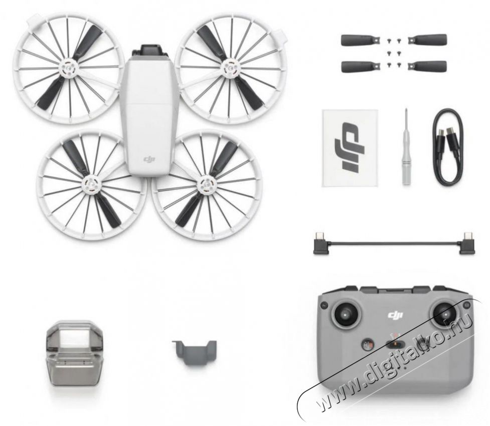 DJI Flip F&eacute;nyk&eacute;pezőg&eacute;p / kamera - Dr&oacute;n - Dr&oacute;n - 505807