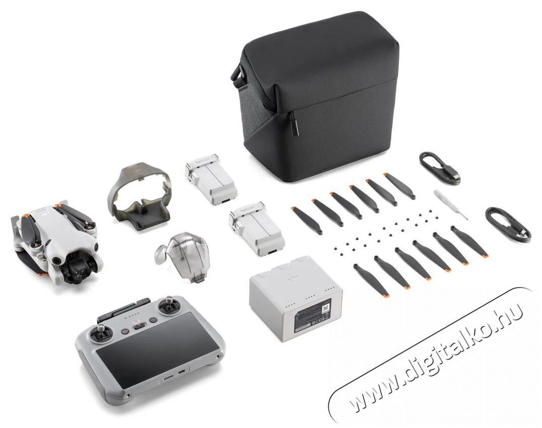 DJI Mini 4 Pro Fly More Combo (DJI RC 2) F&eacute;nyk&eacute;pezőg&eacute;p / kamera - Dr&oacute;n - Dr&oacute;n - 505804