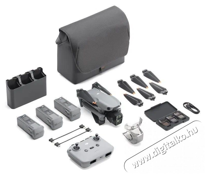 DJI Air 3S Fly More Combo (DJI RC-N3) F&eacute;nyk&eacute;pezőg&eacute;p / kamera - Dr&oacute;n - Dr&oacute;n - 505830