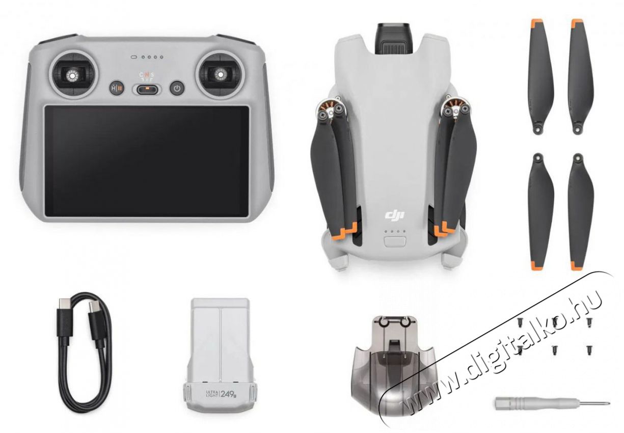 DJI Mini 3 (DJI RC) (GL) F&eacute;nyk&eacute;pezőg&eacute;p / kamera - Dr&oacute;n - Dr&oacute;n - 505818