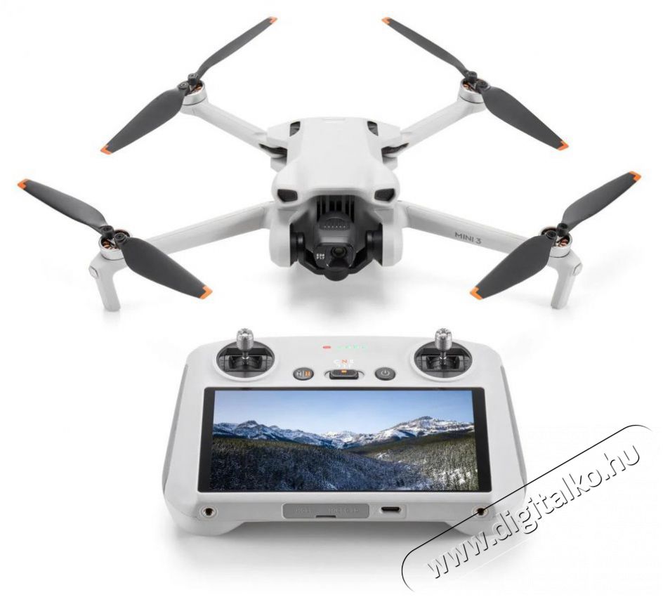 DJI Mini 3 (DJI RC) (GL) F&eacute;nyk&eacute;pezőg&eacute;p / kamera - Dr&oacute;n - Dr&oacute;n - 505818