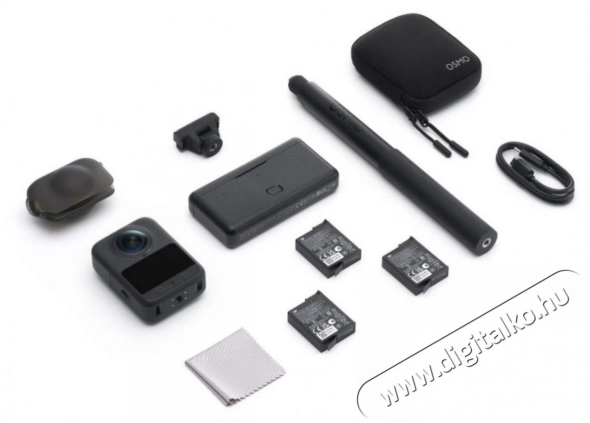 DJI Osmo 360 Adventure Combo F&eacute;nyk&eacute;pezőg&eacute;p / kamera - Sport kamera - 4K felbont&aacute;s&uacute; - 519904