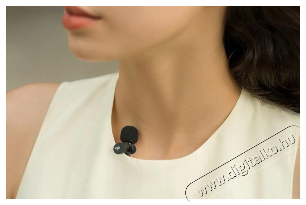 DJI Lavalier Mic Fot&oacute;-Vide&oacute; kieg&eacute;sz&iacute;tők - Mikrofon - Cs&iacute;ptetős, fej &eacute;s kitűző mikrofon - 524644