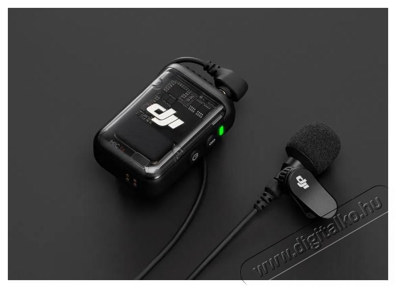 DJI Lavalier Mic Fot&oacute;-Vide&oacute; kieg&eacute;sz&iacute;tők - Mikrofon - Cs&iacute;ptetős, fej &eacute;s kitűző mikrofon - 524644