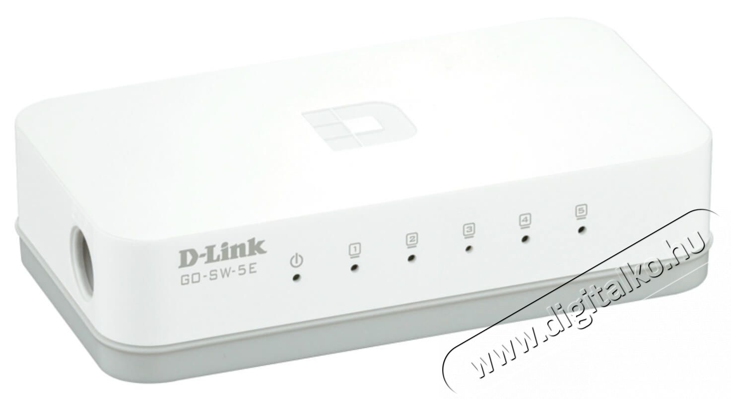 D-Link GO-SW-5E 5 port 10/100MBPS Ethernet Easy Desktop Switch Iroda &eacute;s sz&aacute;m&iacute;t&aacute;stechnika - H&aacute;l&oacute;zat - Switch - 316775
