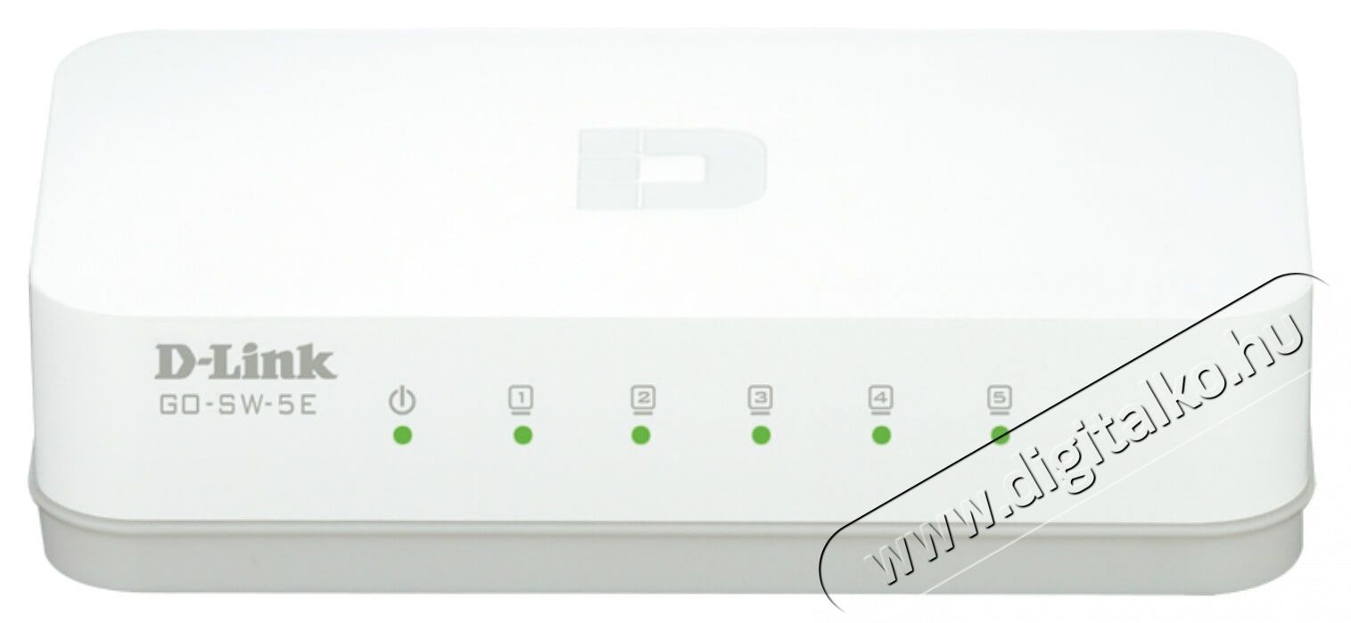 D-Link GO-SW-5E 5 port 10/100MBPS Ethernet Easy Desktop Switch Iroda &eacute;s sz&aacute;m&iacute;t&aacute;stechnika - H&aacute;l&oacute;zat - Switch - 316775