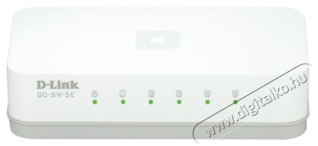D-Link GO-SW-5E 5 port 10/100MBPS Ethernet Easy Desktop Switch Iroda &eacute;s sz&aacute;m&iacute;t&aacute;stechnika - H&aacute;l&oacute;zat - Switch - 316775