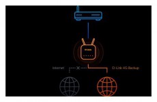 DLINK 3G/4G Wireless Router Dual Band AX1500 Wi-Fi 6 1xWAN(1000Mbps) + 3xLAN(1000Mbps), G416/E Iroda &eacute;s sz&aacute;m&iacute;t&aacute;stechnika - H&aacute;l&oacute;zat - Router - 482805