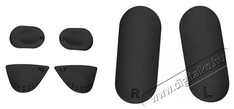 DOBE Anti-slip silicone caps for Playstation VR2 gamepad black Mobil / Kommunik&aacute;ci&oacute; / Smart - VR virtu&aacute;lis szem&uuml;veg - 523449