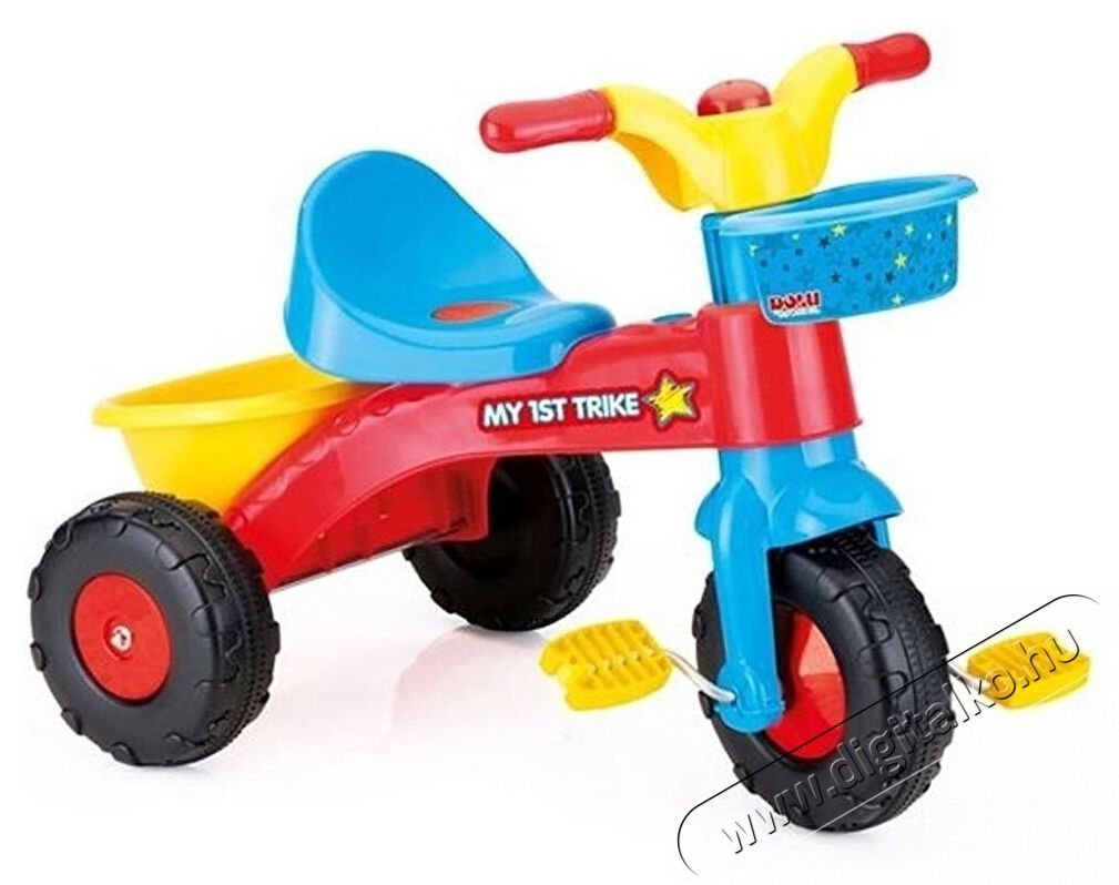 Dolu ped&aacute;los tricikli, My First Tricycle, tarka H&aacute;ztart&aacute;s / Otthon / K&uuml;lt&eacute;r - J&aacute;t&eacute;k / Sport - Szabadt&eacute;ri j&aacute;t&eacute;k - 535132