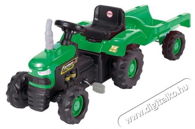 Dolu Traktor ped&aacute;lokkal &eacute;s ut&aacute;nfut&oacute;val, Z&ouml;ld H&aacute;ztart&aacute;s / Otthon / K&uuml;lt&eacute;r - J&aacute;t&eacute;k / Sport - Szabadt&eacute;ri j&aacute;t&eacute;k - 535134