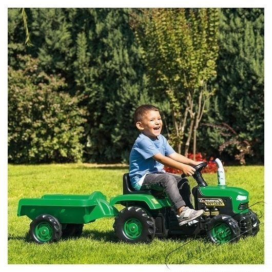 Dolu Traktor ped&aacute;lokkal &eacute;s ut&aacute;nfut&oacute;val, Z&ouml;ld H&aacute;ztart&aacute;s / Otthon / K&uuml;lt&eacute;r - J&aacute;t&eacute;k / Sport - Szabadt&eacute;ri j&aacute;t&eacute;k - 535134