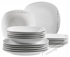 DOMESTIC étkezőgarnitúra FADILLA 18 db Konyhai termékek - Étkészlet - Tányér készlet - 504731