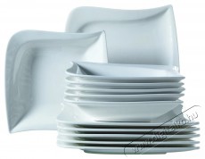 DOMESTIC LA MUSICA, 12 db Konyhai termékek - Étkészlet - Tányér készlet - 504730