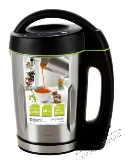 Domo DO498BL levesk&eacute;sz&iacute;tő g&eacute;p &eacute;s turmix Konyhai term&eacute;kek - Konyhai kisg&eacute;p (s&uuml;t&eacute;s / főz&eacute;s / hűt&eacute;s / &eacute;telk&eacute;sz&iacute;t&eacute;s) - L&eacute;gkever&eacute;ses főzőg&eacute;p / elektromos kukta / multifunkci&oacute;s s&uuml;tő - 310498