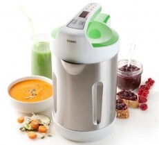 Domo DO705BL leveskészítő gép és turmix 2 literes Konyhai termékek - Konyhai kisgép (sütés / főzés / hűtés / ételkészítés) - Légkeveréses főzőgép / elektromos kukta / multifunkciós sütő - 334725