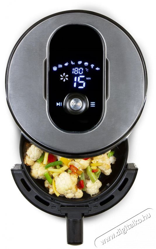Domo DO530FR l&eacute;gkever&eacute;ses fritőz XL 4 liter Konyhai term&eacute;kek - Konyhai kisg&eacute;p (s&uuml;t&eacute;s / főz&eacute;s / hűt&eacute;s / &eacute;telk&eacute;sz&iacute;t&eacute;s) - L&eacute;gkever&eacute;ses főzőg&eacute;p / elektromos kukta / multifunkci&oacute;s s&uuml;tő - 361946