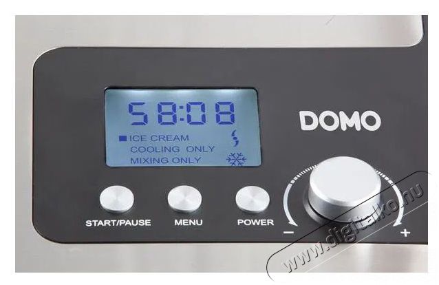 Domo DO9207I Konyhai term&eacute;kek - Konyhai kisg&eacute;p (s&uuml;t&eacute;s / főz&eacute;s / hűt&eacute;s / &eacute;telk&eacute;sz&iacute;t&eacute;s) - Fagylaltk&eacute;sz&iacute;tő g&eacute;p - 523450