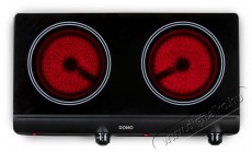 Domo DO339KP Konyhai termékek - Sütő-főzőlap, tűzhely (szabadonálló) - Elektromos főzőlap (szabadonálló) - 529369