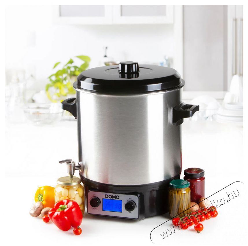 Domo DO42326PC Konyhai kisg&eacute;p (s&uuml;t&eacute;s / főz&eacute;s / hűt&eacute;s / &eacute;telk&eacute;sz&iacute;t&eacute;s) Konyhai term&eacute;kek - Konyhai kisg&eacute;p (s&uuml;t&eacute;s / főz&eacute;s / hűt&eacute;s / &eacute;telk&eacute;sz&iacute;t&eacute;s) - L&eacute;gkever&eacute;ses főzőg&eacute;p / elektromos kukta / multifunkci&oacute;s s&uuml;tő - 523452
