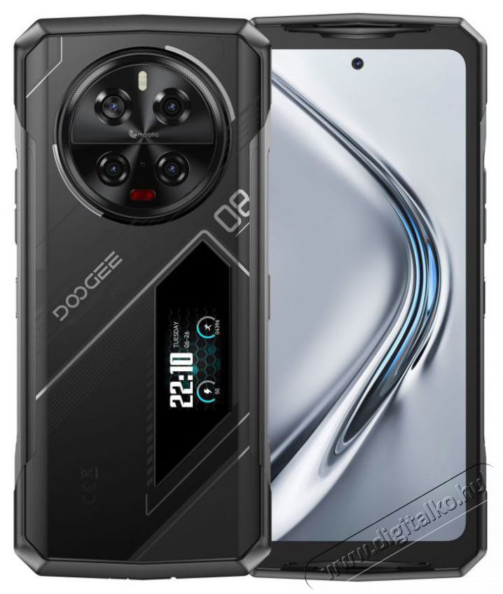 Doogee V40 Pro 5G 16GB/512GB Midnight Silver Mobil / Kommunik&aacute;ci&oacute; / Smart - Strapab&iacute;r&oacute; mobiltelefon - 527147